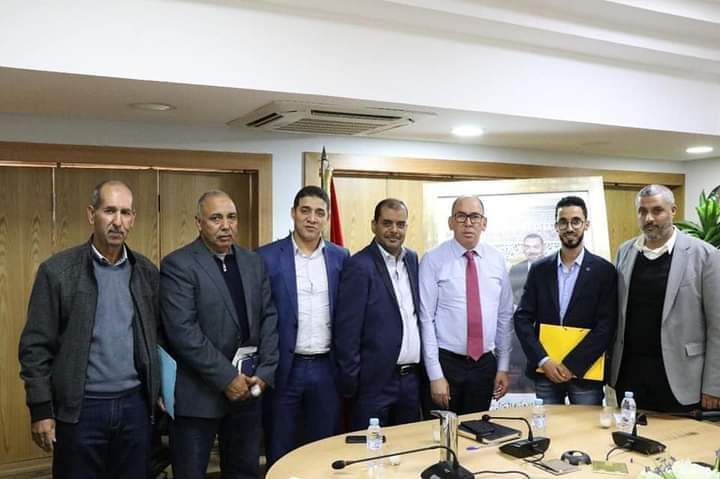 السيد المدير العام لوكالة تنمية الاقاليم الجنوبية يلتقي بأعضاء المجلس الجماعي للطنطان