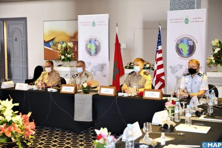 تطور التعاون العسكري بين الولايات المتحدة الأمريكية والمملكة المغربية، لإستتباب الأمن والسلم في إفريقيا عام 2021
