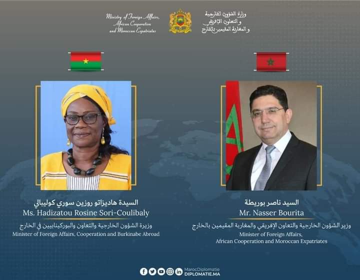 بوريطة يتباحث مع نظيرته البوركينابية