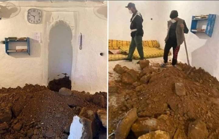 الدرك الملكي يعتقل ثلاثة أشخاص خربوا مسجد لإستخراج كنز
