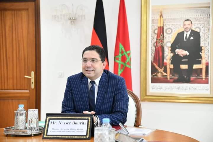 السيد ناصر بوريطة والسيدة أنالينا بيربوك يشيدان بمحتوى الرسائل المتبادلة بين رئيس جمهورية ألمانيا الاتحادية وجلالة الملك