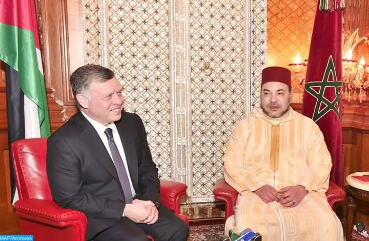 مكالمة هاتفية لجلالة الملك مع أخيه الملك عبد الله الثاني ابن الحسين عاهل المملكة الأردنية الهاشمية