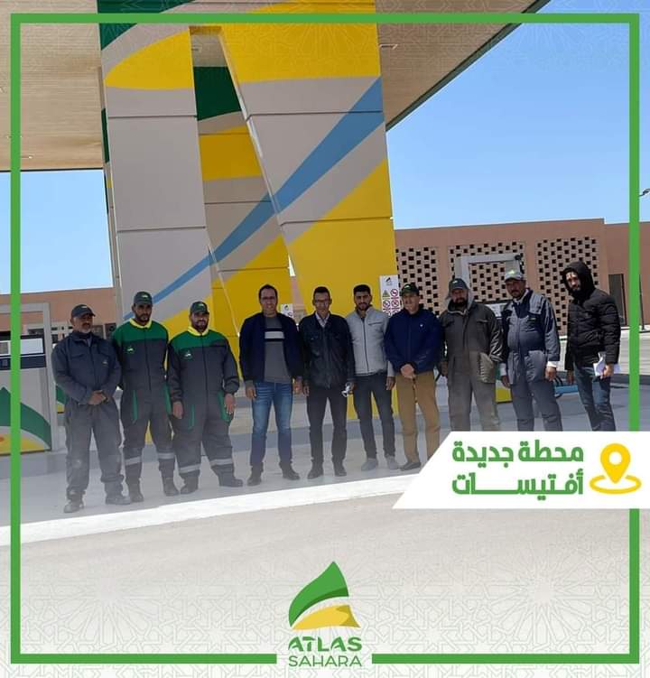 أطلس الصحراء تفتتح محطة جديدة بالطريق الرابطة بين بوجدور والداخلة