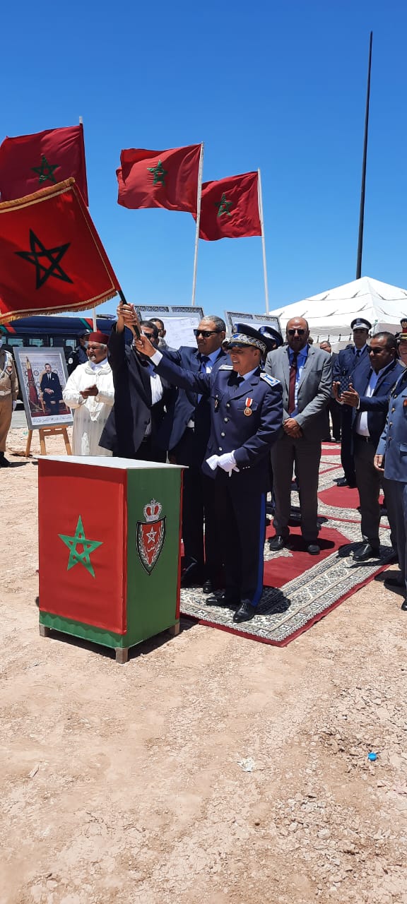 تدشين مشروع بناء و تهيئة مسجد بتجزئة التضامن الخاصة بموظفي الأمن الوطني، احتفالا بيومها الوطني