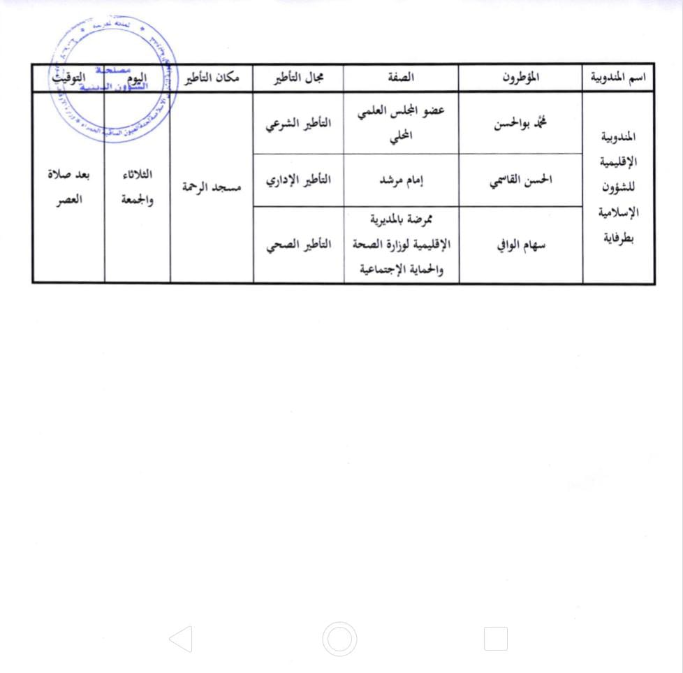 برنامج تأطير الحجاج