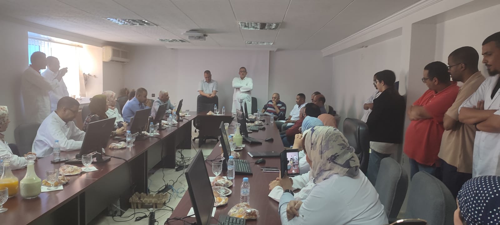 تنصيب السيد أجديدو العمري رئيس القطب التمريضي بالمستشفى الجهوي بالعيون