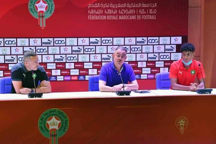 السيد فوزي لقجع يستقبل المنتخب الوطني لأقل من 20 سنة المشارك في كأس العرب