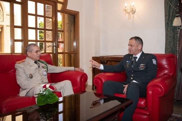 الجنرال أفيف كوخافي رئيس هيئة أركان جيش الدفاع الإسرائيلي يحل بالمغرب