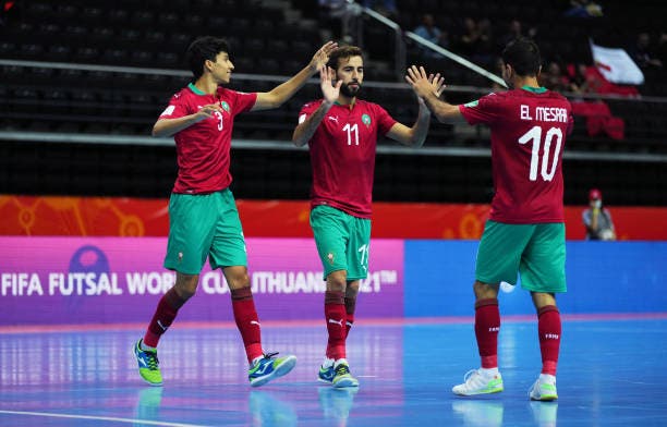 المنتخب المغربي للفوتسال يحرز اللقب بفوزه على نظيره الإيراني 4-3 بعد التمديد