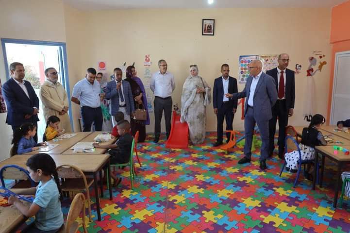 إعطاء الانطلاقة الفعلية للدراسة بمجموع المؤسسات التعليمية التابعة للمديرية الاقليمية العيون