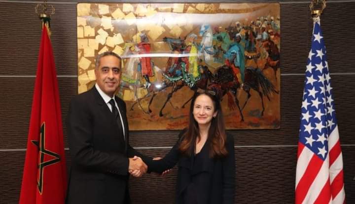 السيد حموشي يستقبل مديرة أجهزة الاستخبارات الوطنية بالولايات المتحدة الأمريكية