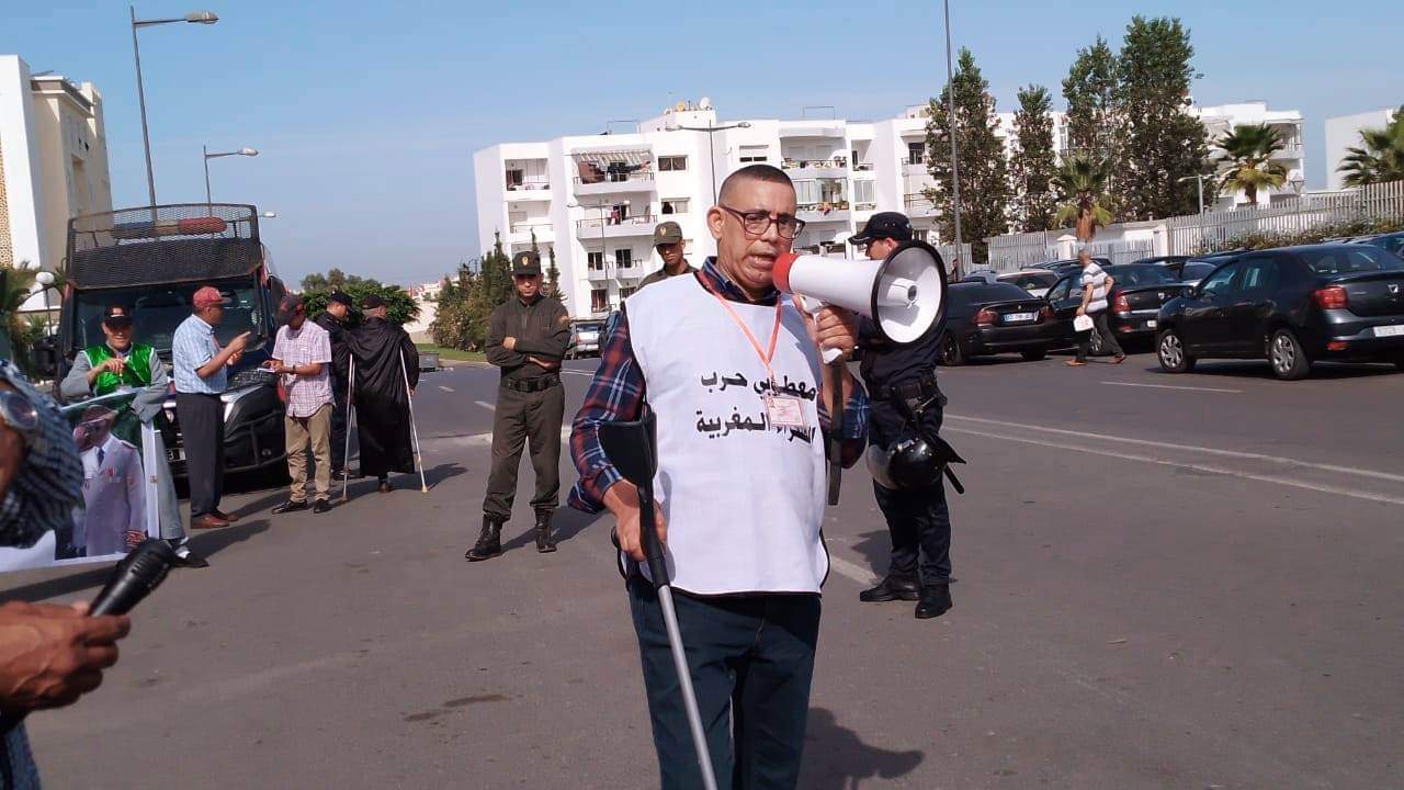 الربـــاط: شريحـة معطوبـي حـرب الصحـراء تنتفـض هي الأخـرى للدفـاع عن حقوقهـا