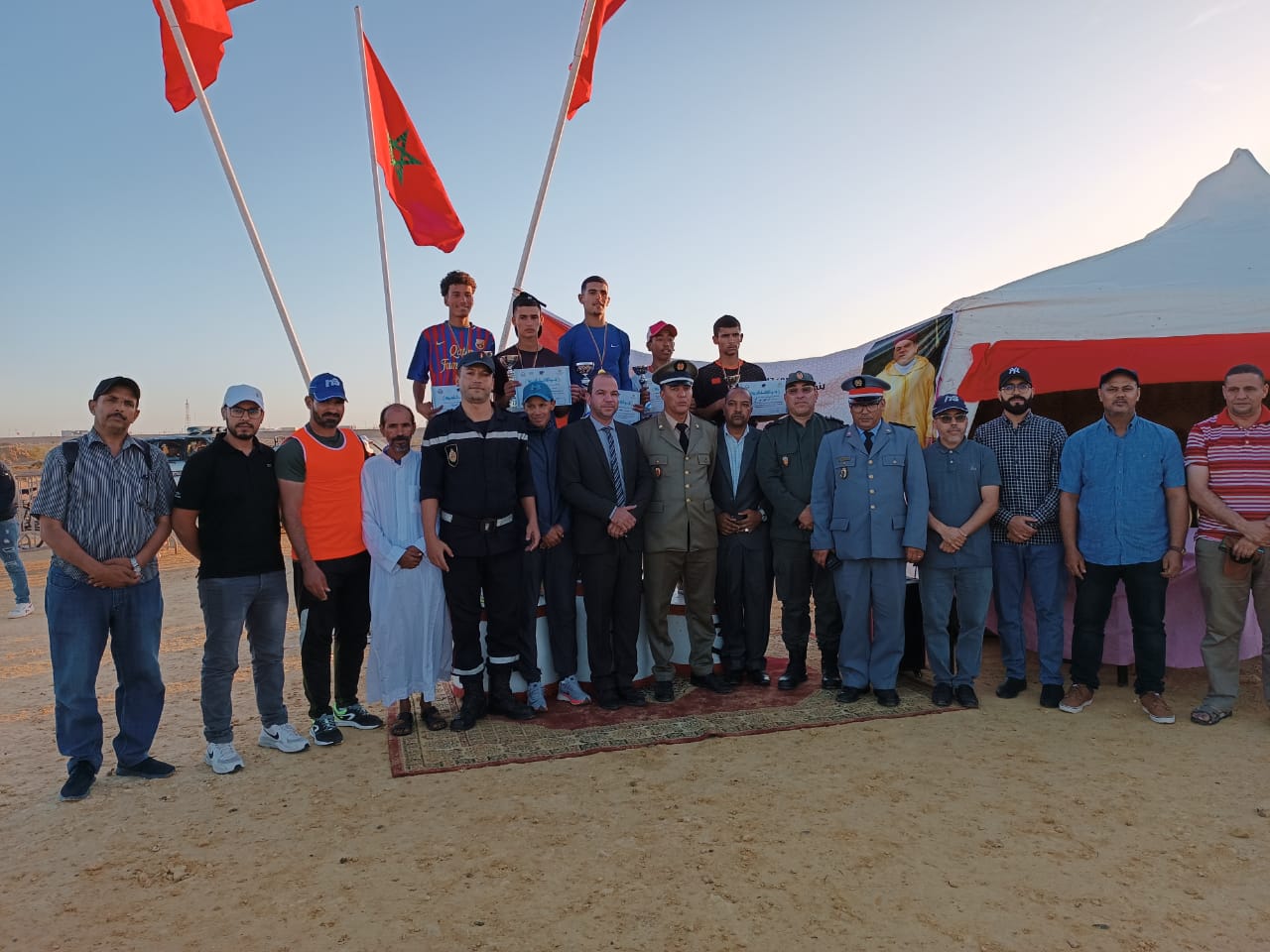 طرفاية: الفرع الإقليمي للجامعة الملكية المغربية للرياضة المدرسية ينظم البطولة الإقليمية المدرسية للعدو الريفي