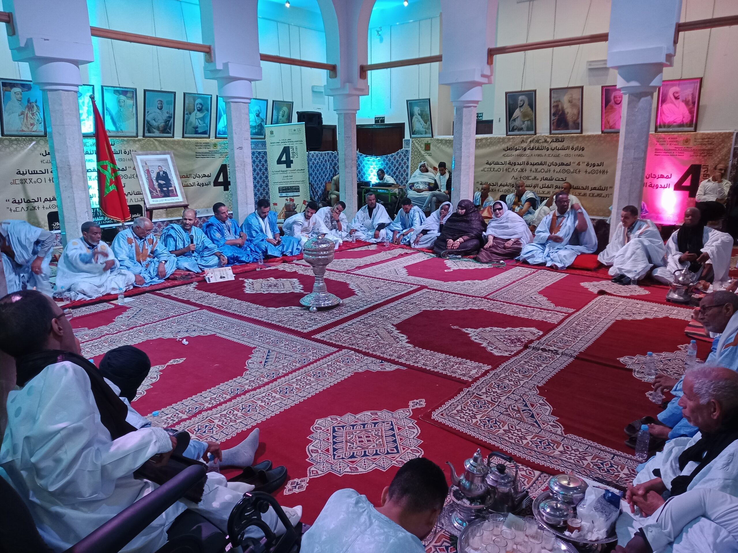 بالفيديو : إسدال الستار عن الدورة الرابعة من فعاليات مهرجان القصيدة البدوية الحسانية بالعيون