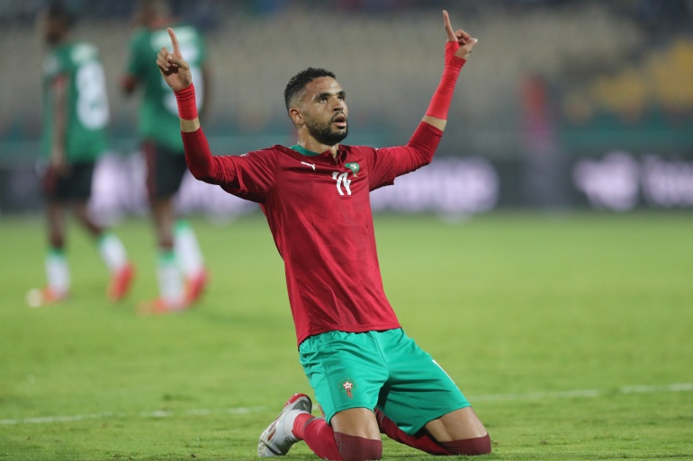يوسف النصيري يدخل التاريخ مرتين خلال كأس العالم بقطر