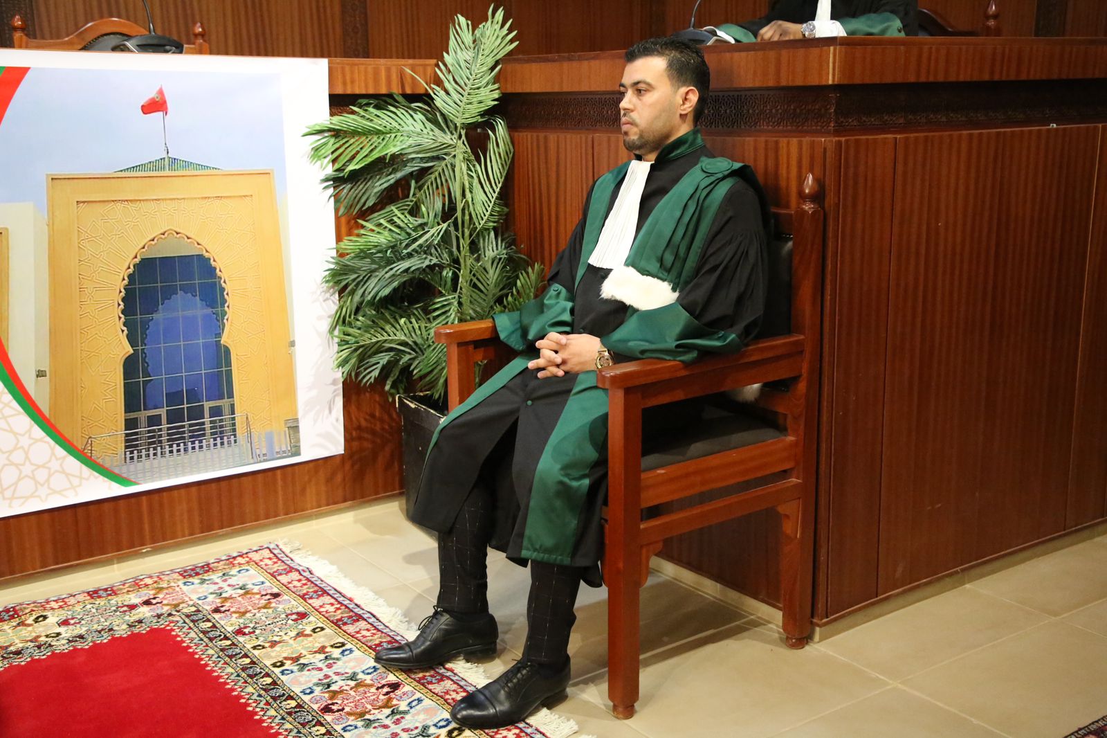 تنصيب الأستاذ نور الدين مغرير قاضيا بالمحكمة الإبتدائية بالسمارة