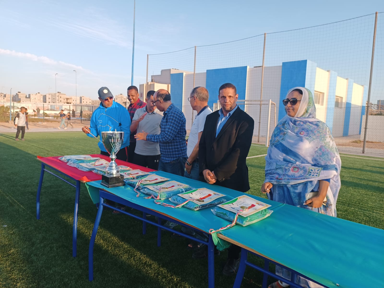تصريحات على هامش نهاية النسخة الثانية من دوري المرحوم بإذن الله تعالى فتح الله المغاري لكرة القدم المصغرة