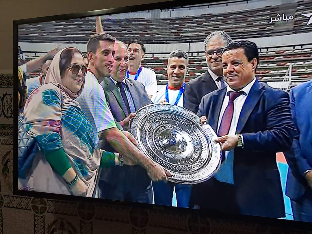 وداد السمارة لكرة اليد يتوج بطلا للموسم الرياضي 2022_2023