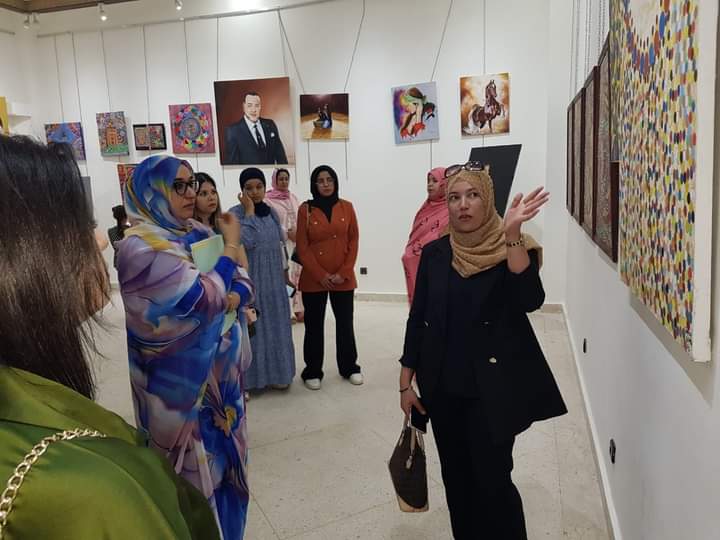 ” ليلة المتاحف و الأروقة الفنية ” بدار الثقافة بالعيون