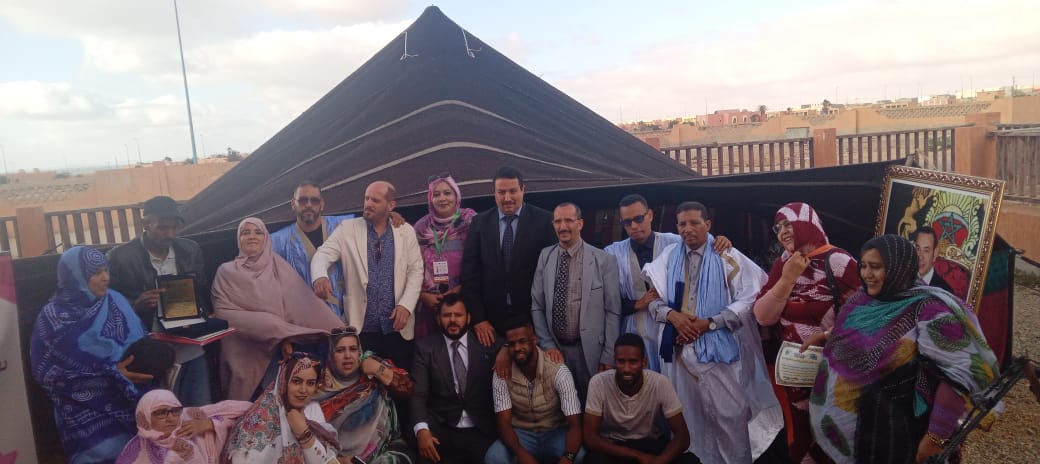 ضيوف الملتقى الأول ثلاث جيمات في ضيافة السيد نافع الوعبان