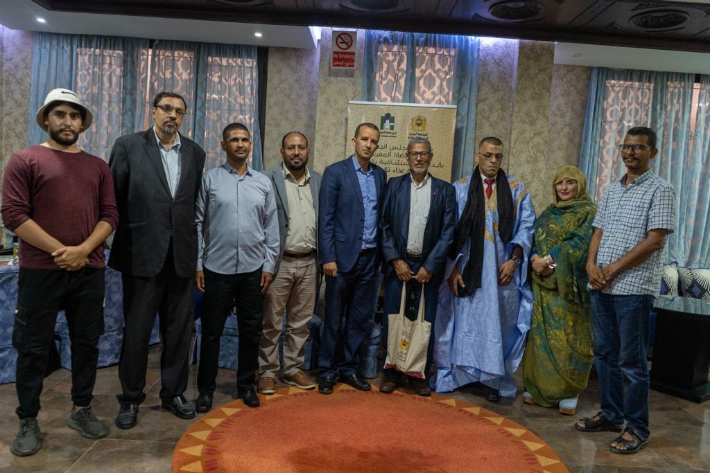 اتفاقية شراكة وتعاون بين نادي الصحراء للصحافة والتواصل، والمكتب الجهوي لنادي قضاة المغرب فرع العيون