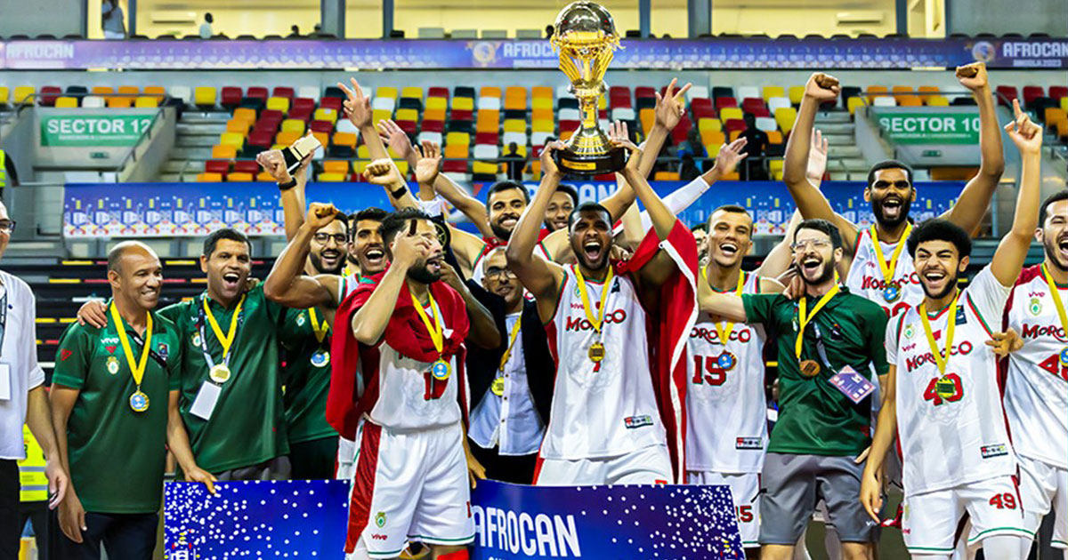 المنتخب الوطني لكرة السلة يتوج بطلاً لأفريقيا