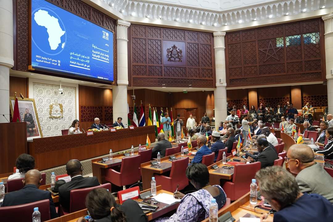 اختتام ندوة رؤساء لجان الخارجية بالبرلمانات الإفريقية المنعقدة حول موضوع ”التعاون البرلماني الافريقي في ظل التحديات الراهنة”