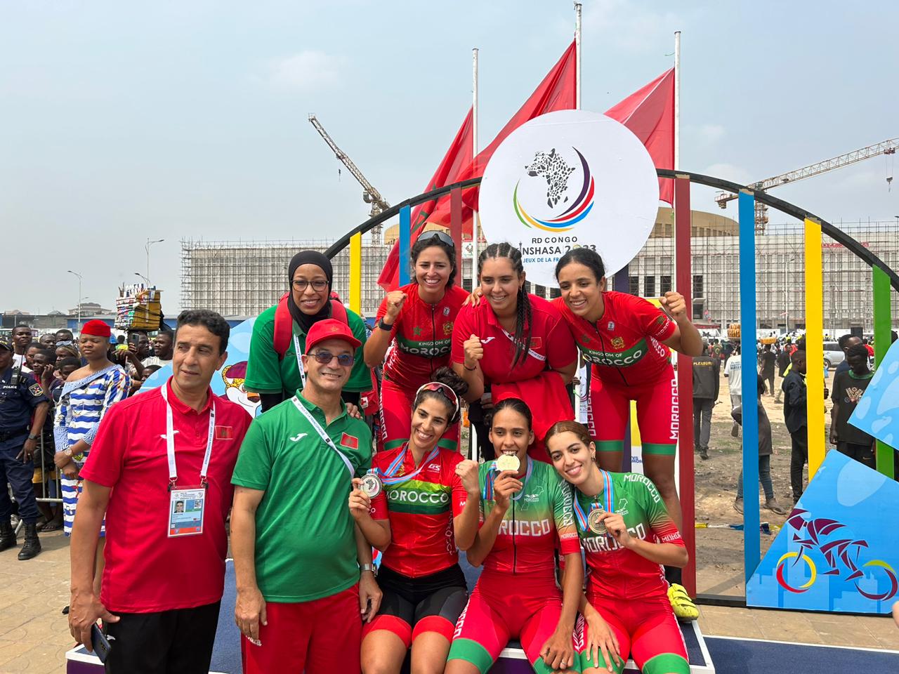 المغرب يتصدر ترتيب مدياليات الألعاب الفرنكوفونية ويسيطر على سباق الدراجات
