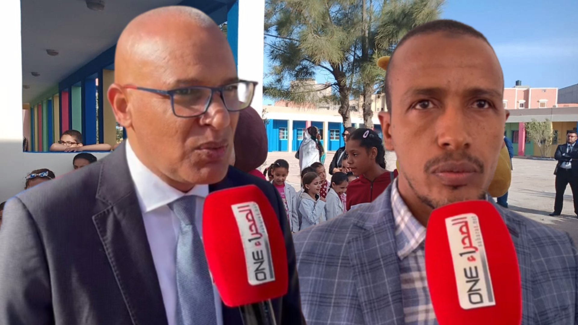 بالفيديو : تصريحات على هامش إعطاء الانطلاقة بمدارس الريادة