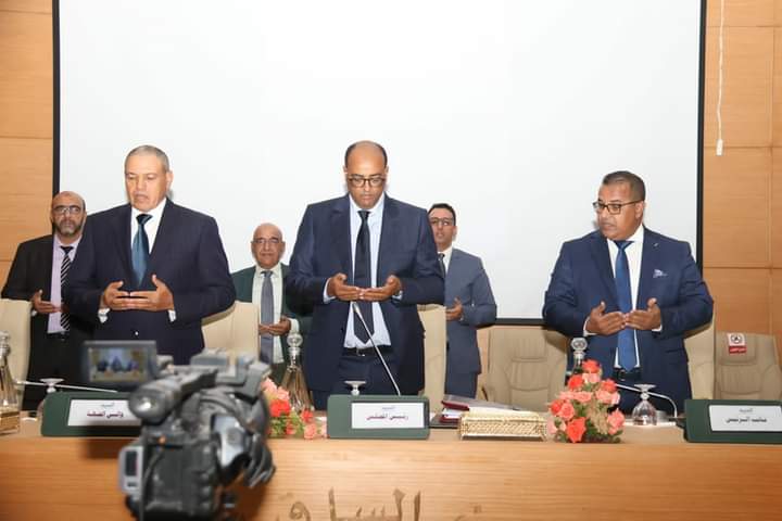 إنعقاد أشغال الدورة العادية لشهر اكتوبر 2023 لمجلس جهة العيون الساقية الحمراء