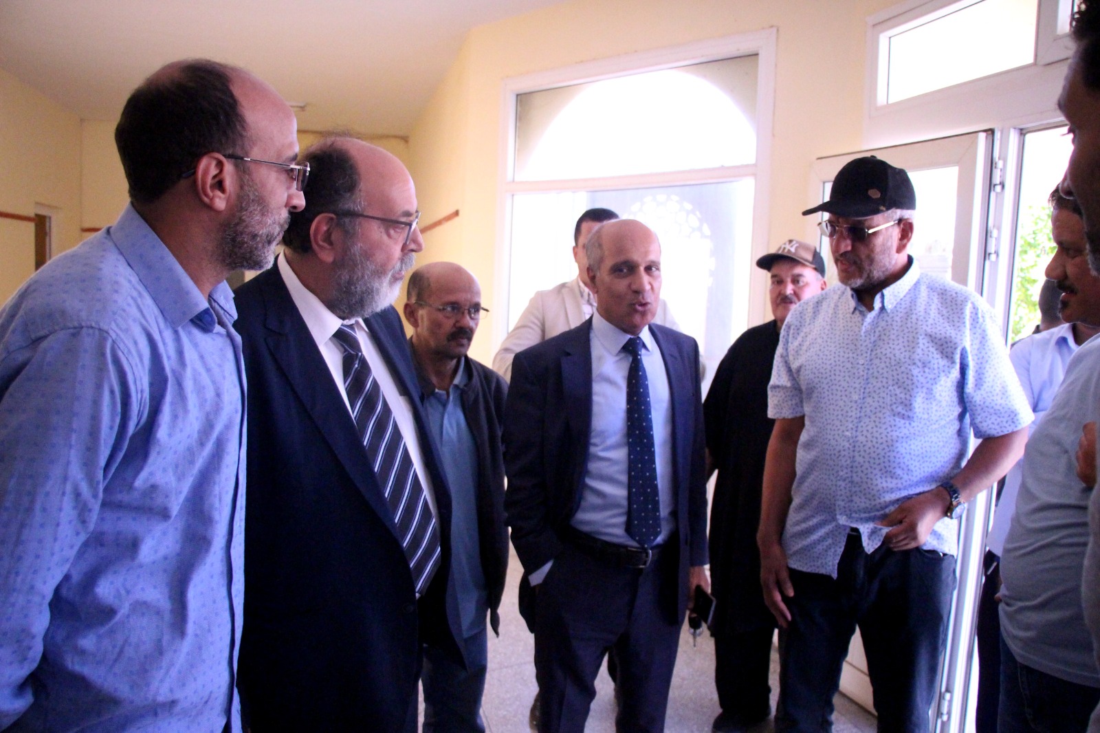 المخرج المسرحي المرموق الشاعر و الفنان الكبير الأستاذ محمد بلهيسي بمدينة السمارة