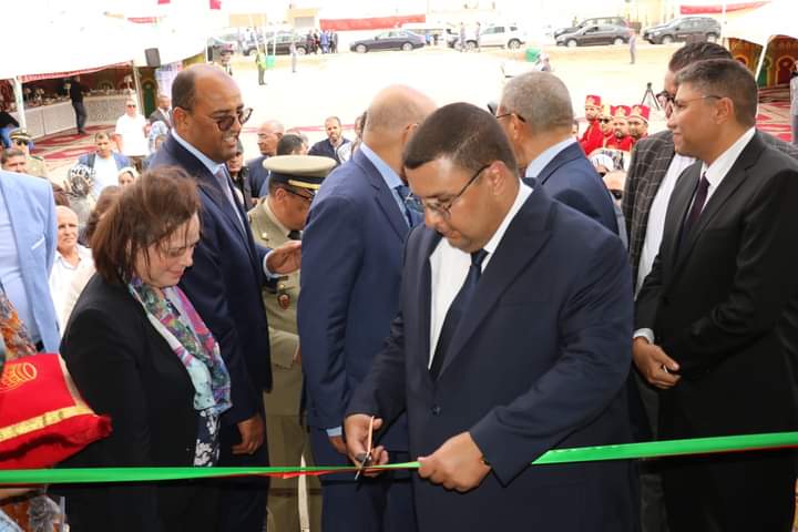 الوزيرة عواطف حيار تفتتح المركز متعدد الوظائف للنساء بالجماعة الترابية الدشيرة