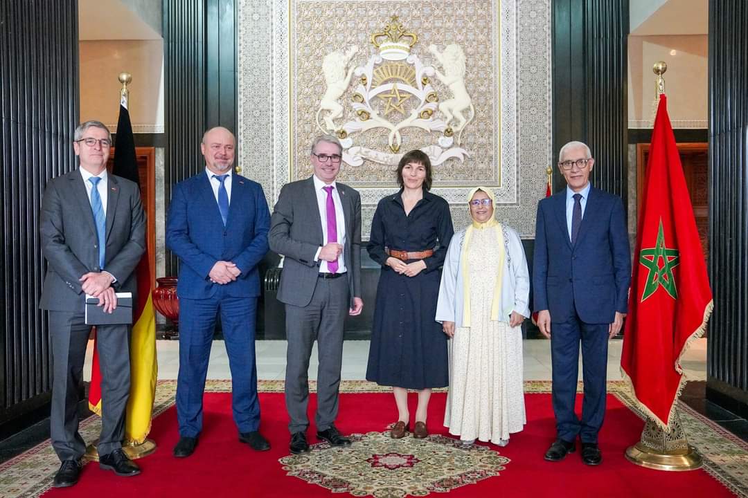 راشيد الطالبي العلمي يجري مباحثات مع رئيس مجموعة الصداقة المغاربية بالبرلمان الألماني