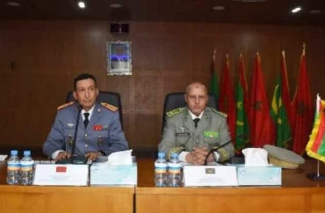 انعقاد الاجتماع الرابع للجنة العسكرية المختلطة المغربية الموريتانية