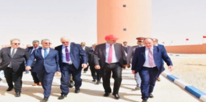 إعطاء الانطلاقة لتشغيل محطة تحلية مياه البحر بالمركز الحدودي الكركرات