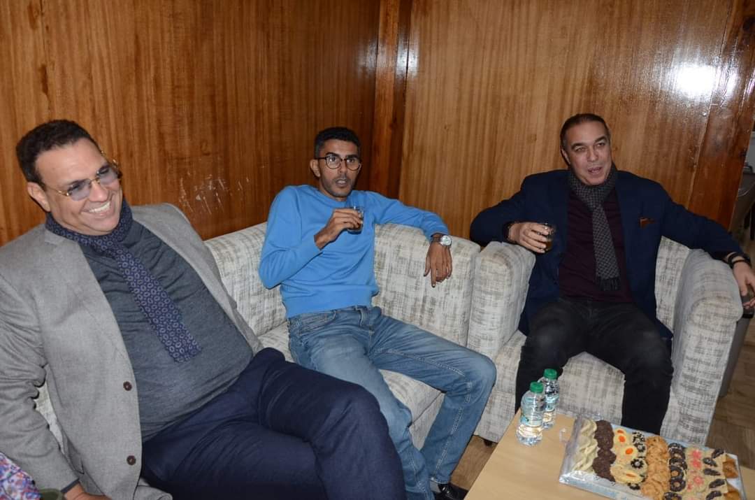 محمد أوزين الأمين العام لحزب الحركة الشعبية يصل مدينة الداخلة لحضور أشغال دورة المجلس الوطني