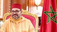الملك يؤدي صلاة العيد بمسجد أهل فاس بالمشور السعيد بمدينة الرباط